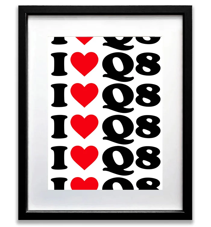 Love Q8 Poster