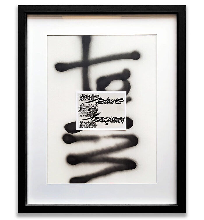 Scribble in Black