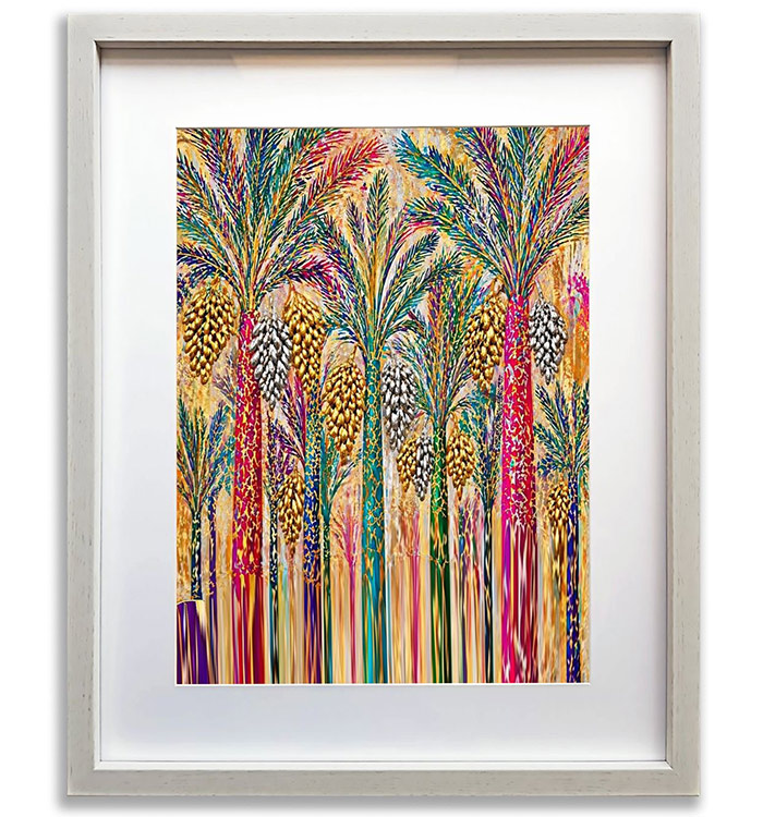 Palm Oasis Poster