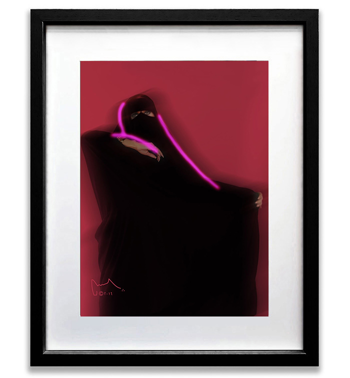 Dancing Burqa Poster
